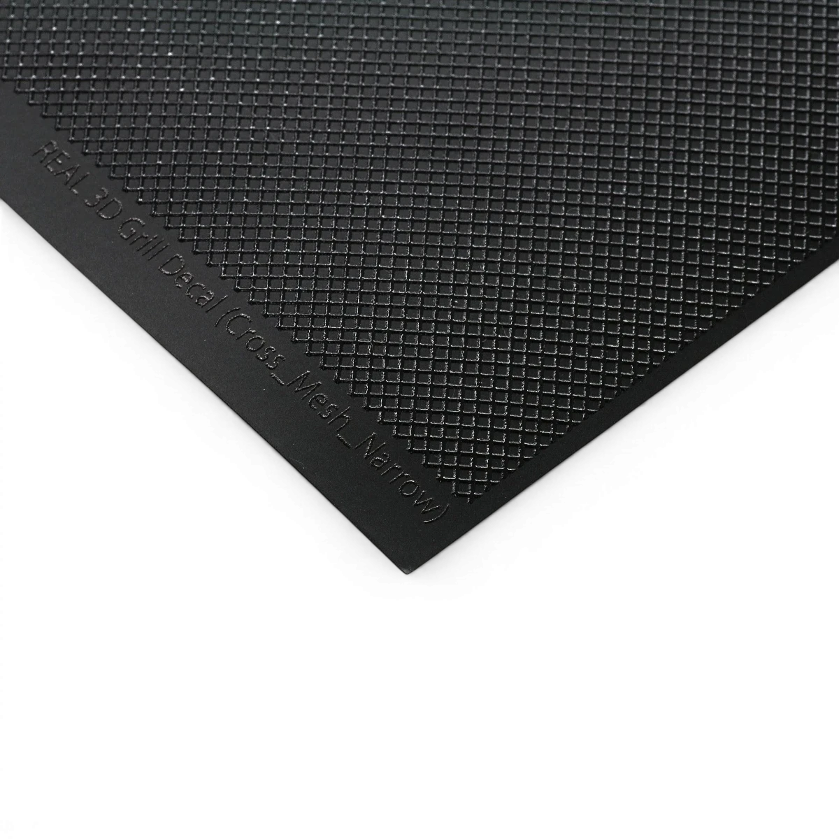 Grille autocollante réel 3D - Maille Croisée/Fine - 130x75mm - Wrap-UP Next - DriftParadiZ