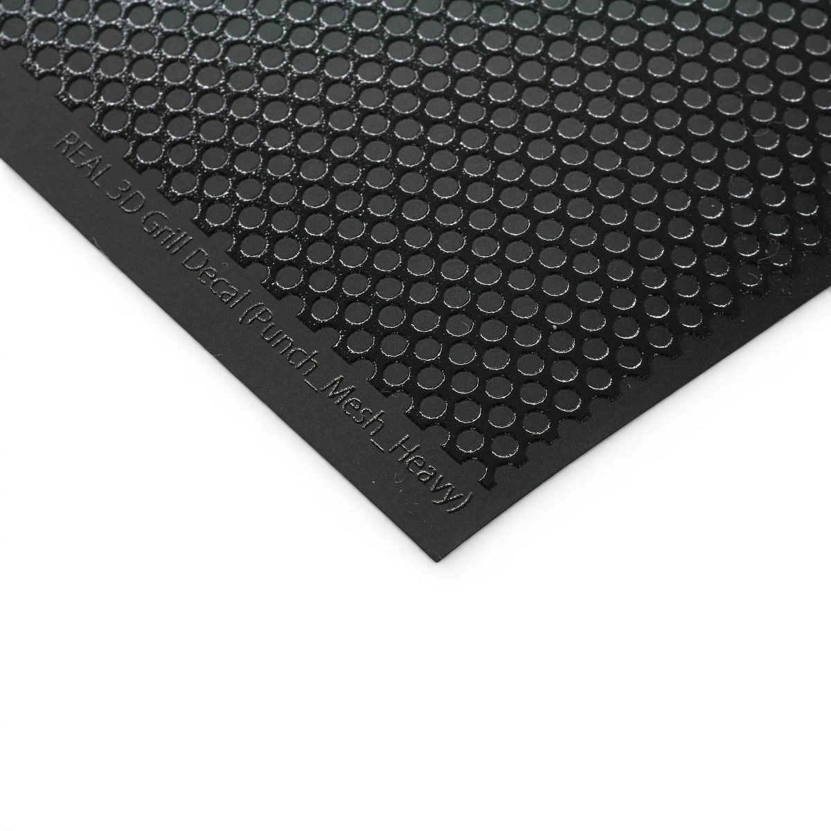 Grille autocollante 3D Wrap-UP Next, maille perforée épaisse, 130x75mm, pour décoration ou protection.