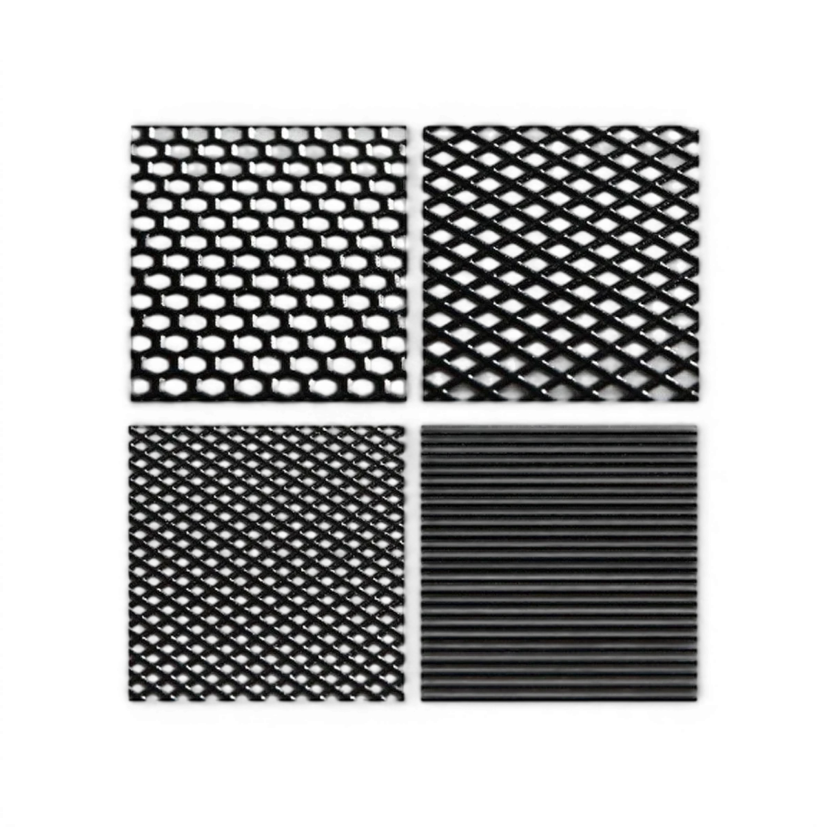 Grille autocollante réel 3D - Maille Perforée/Épaisse - 130x75mm - Wrap-UP Next - DriftParadiZ