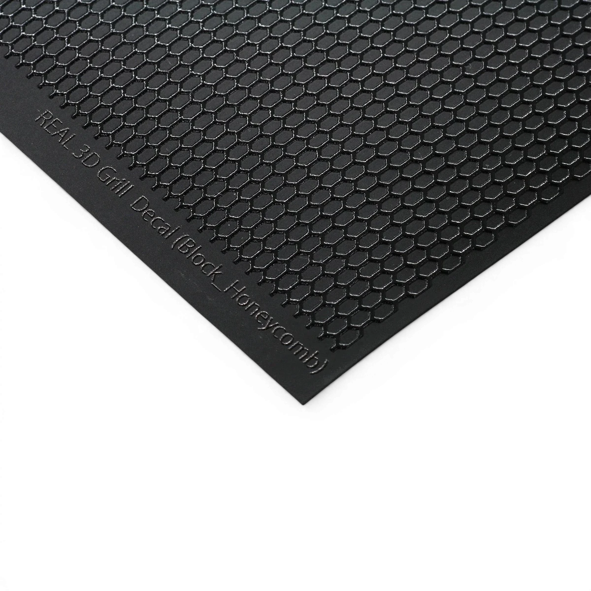 Grille autocollante 3D en nid d’abeille de 130x75mm de Wrap-UP next, motif en relief pour décoration intérieure.