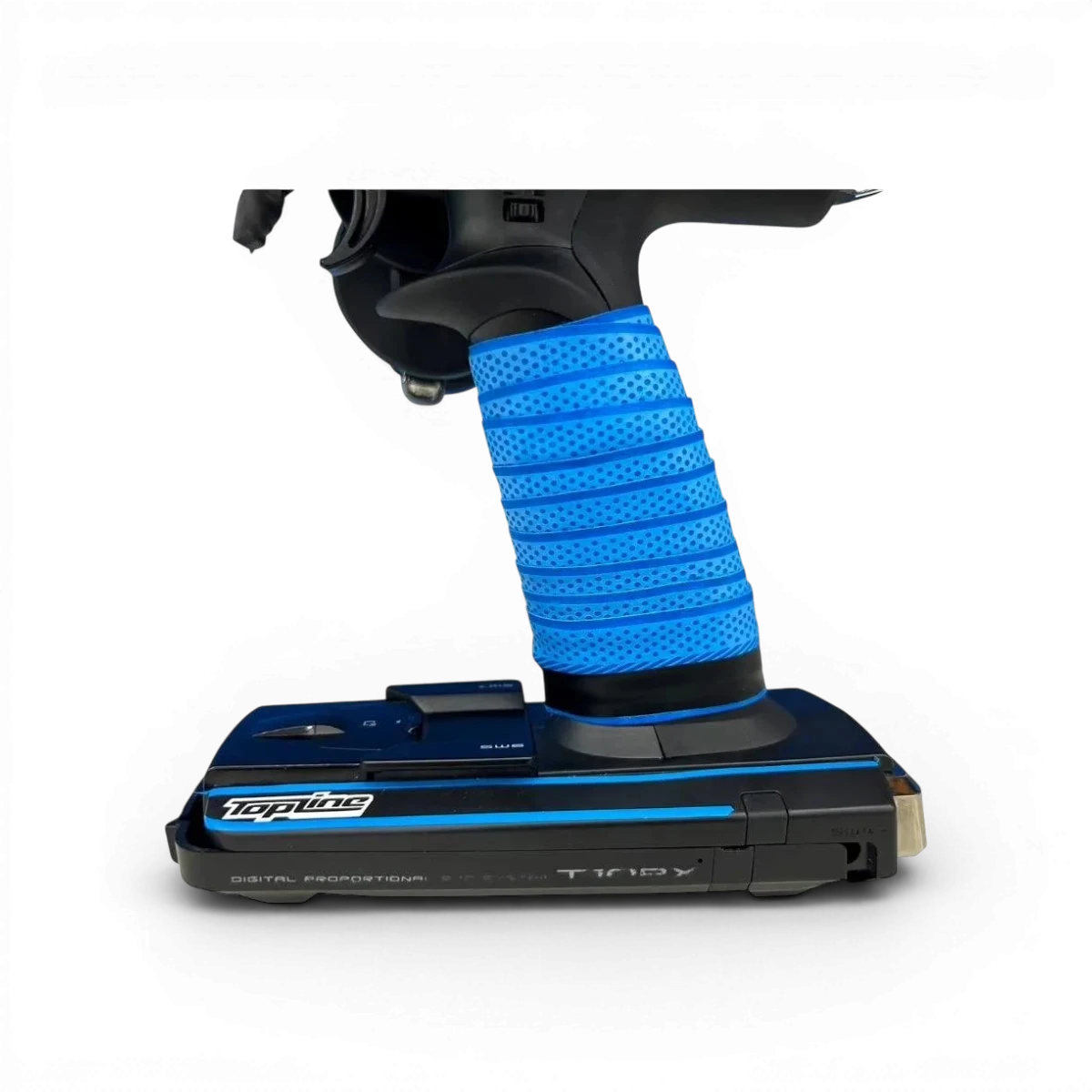 Grip pour radio universel Topline, accessoire robuste avec poignée antidérapante pour caméra ou drone.