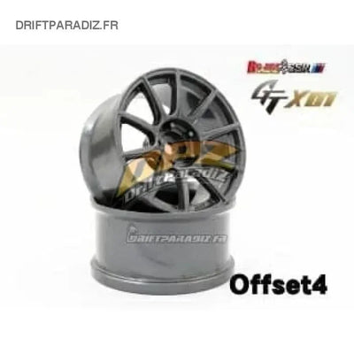 GT F01DARK SILVER OFFSET 4 - RCART - ART5104DS
