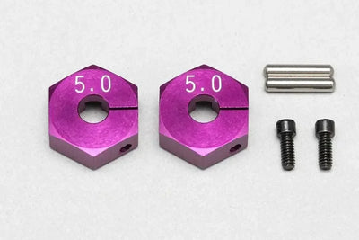 Hexagone 5mm Violet aluminium - YOKOMO - Y2-011CP5A