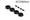 Hexagones de roue aluminium clamp 4mm - OVERDOSE OD-3967-69