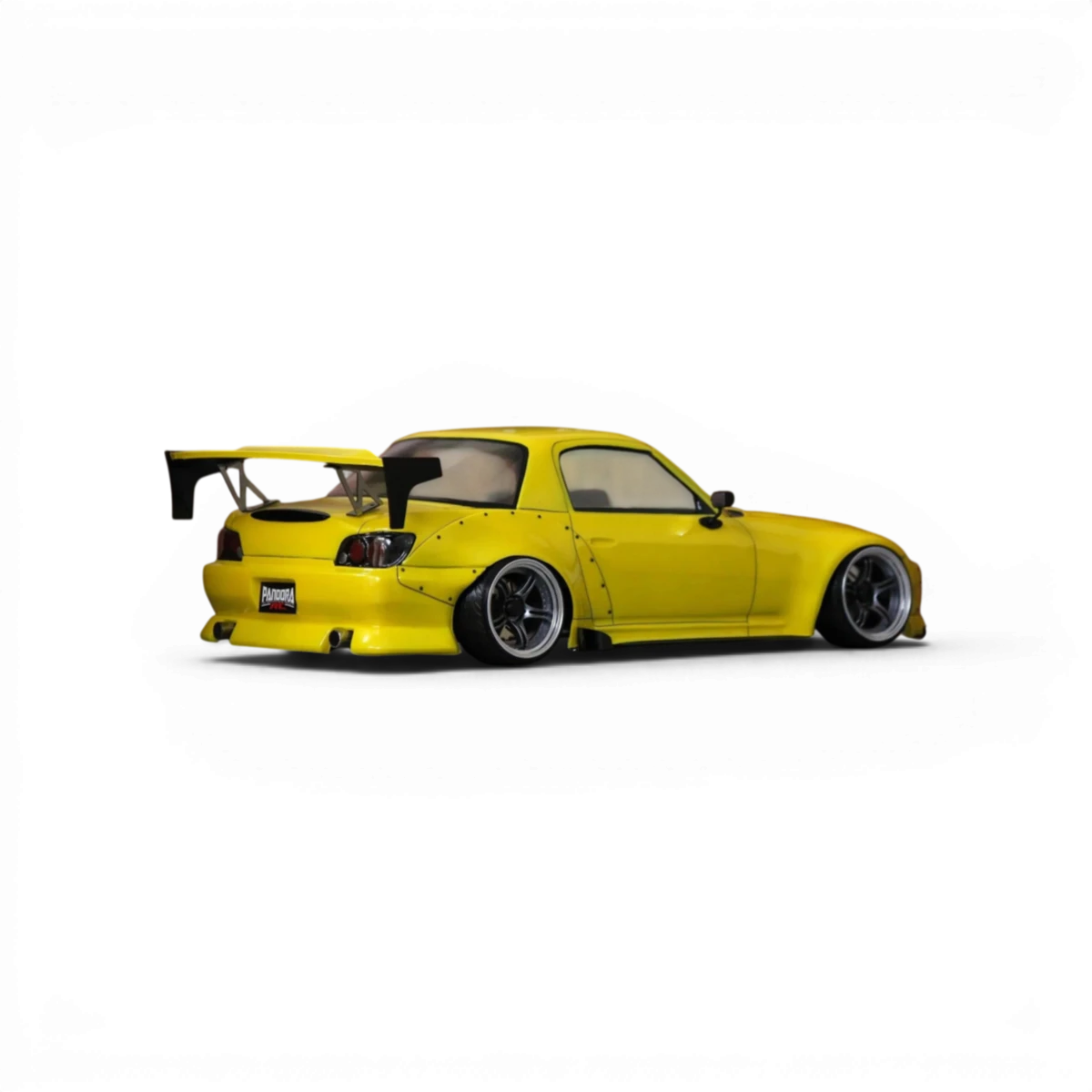 Carrosserie Honda S2000 BLS-Light de Pandora RC, design BN Sports, pour voiture RC, visible en détail.