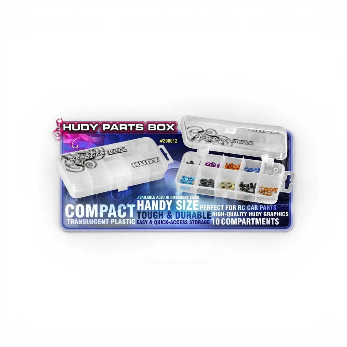 Storage box 10 compartments - Large 