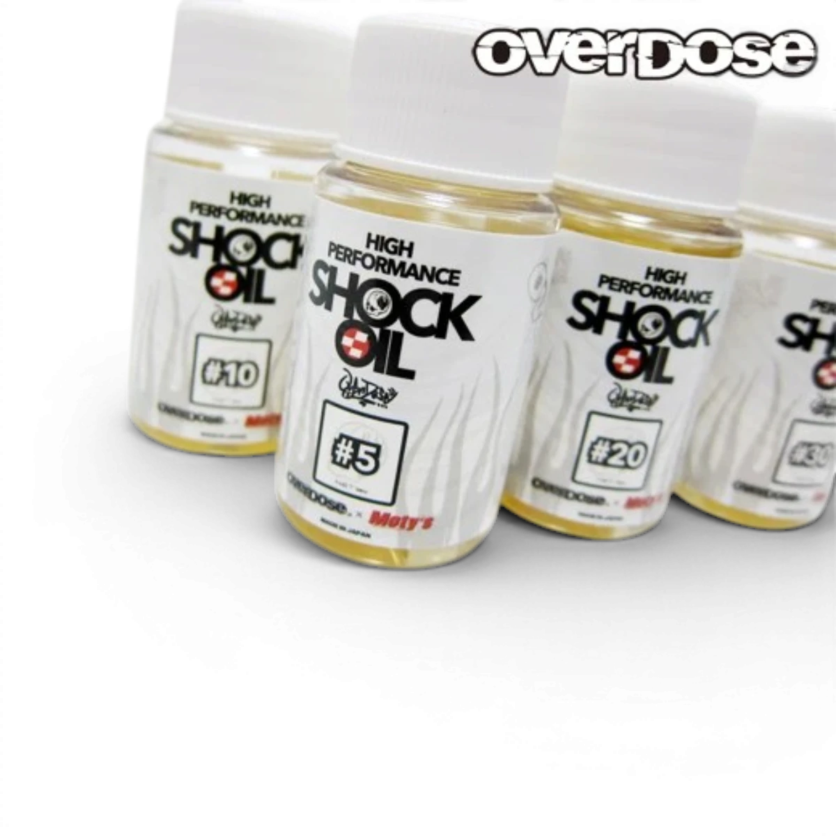 Huile d’amortisseur OVERDOSE x Moty’s - #30 – Performance Drift RC (30ml) - Overdose - DriftParadiZ
