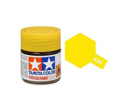 peinture  jaune Translucide X24 - TAMIYA - 81524