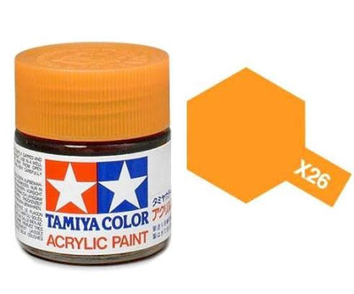 peinture  Orange Translucide X26 - TAMIYA - 81526
