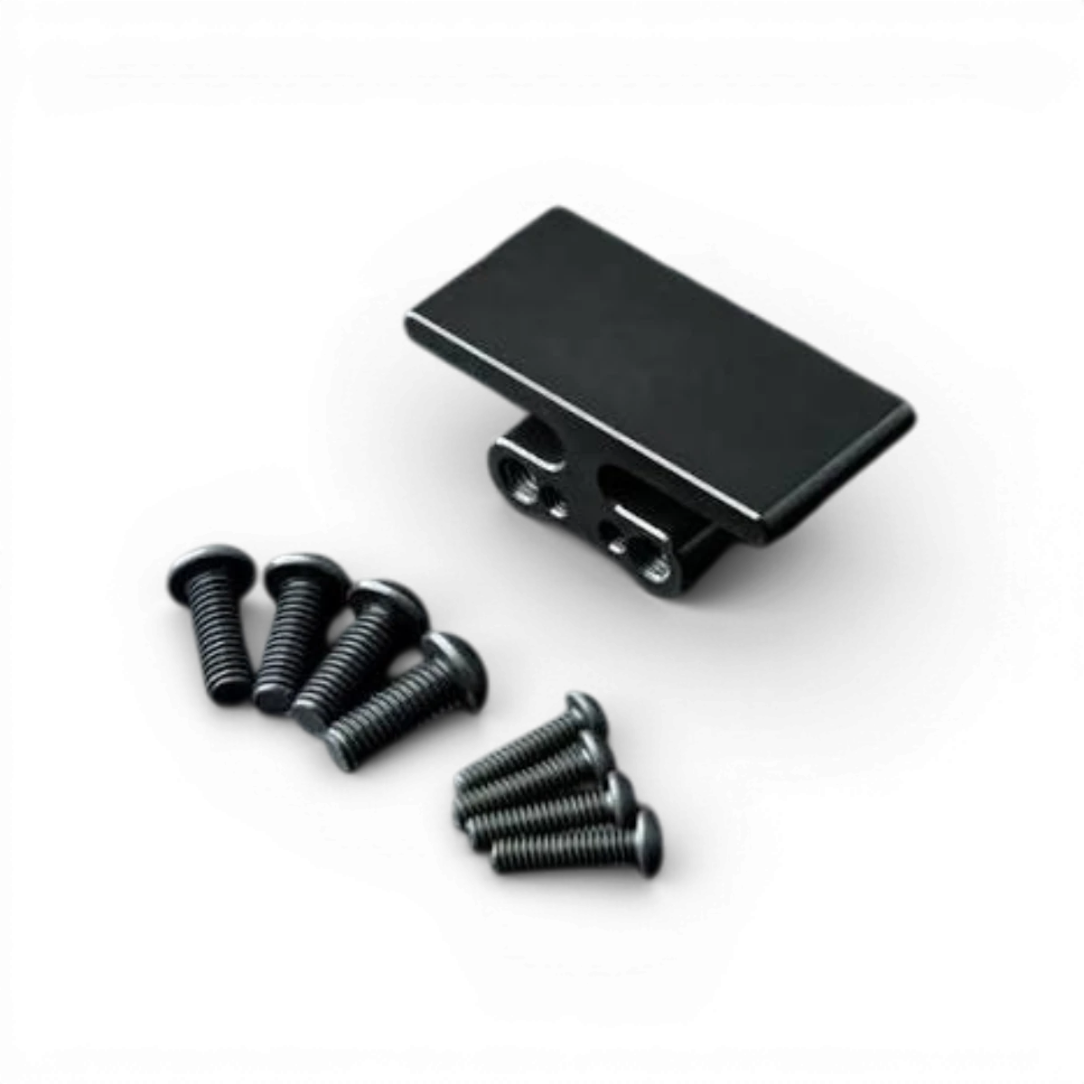 Support gyro noir de pièces détachées Max Speed Technology, vue en gros plan sur l'image.