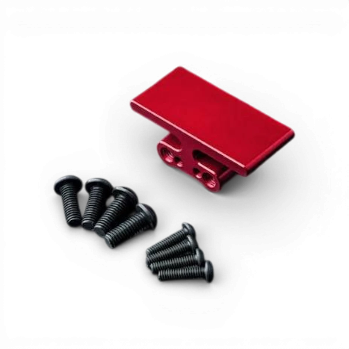 Support gyro rouge de pièces détachées Max Speed Technology, visible en image, avec finition rouge vif.