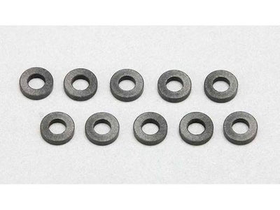 Anilhas 3x6x1.5 TEFLON PRETO 