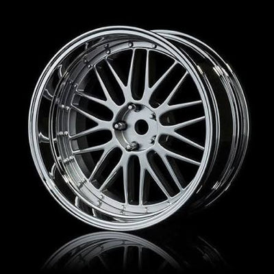 Jantes LM Offset ajustável Cromado/ Cromado mate 
