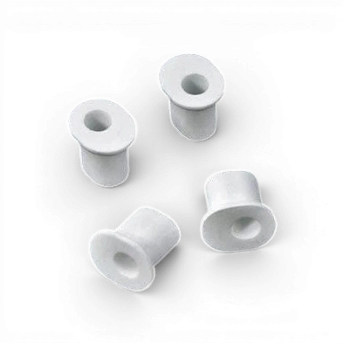 Inserts cales triangle blancs de Max Speed Technology, pièces détachées pour améliorer la stabilité et l'ajustement.