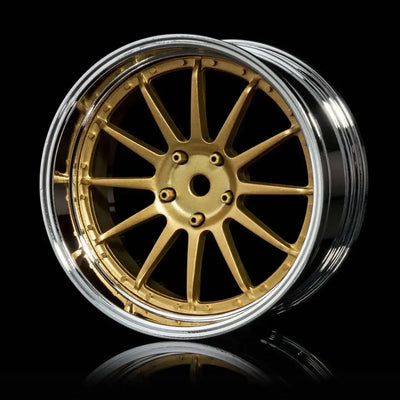 Jantes 21 Offset réglable Chrome/Or - MST - 832105GD
