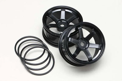 Jantes 6 branches DRIFT offset + 7 Noires - YOKOMO - TW-5313B7