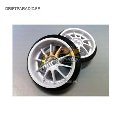 Blitz Techno Speed ​​Z1 White Offset+9 fälgar -  TOPLINE - BTS-090WH