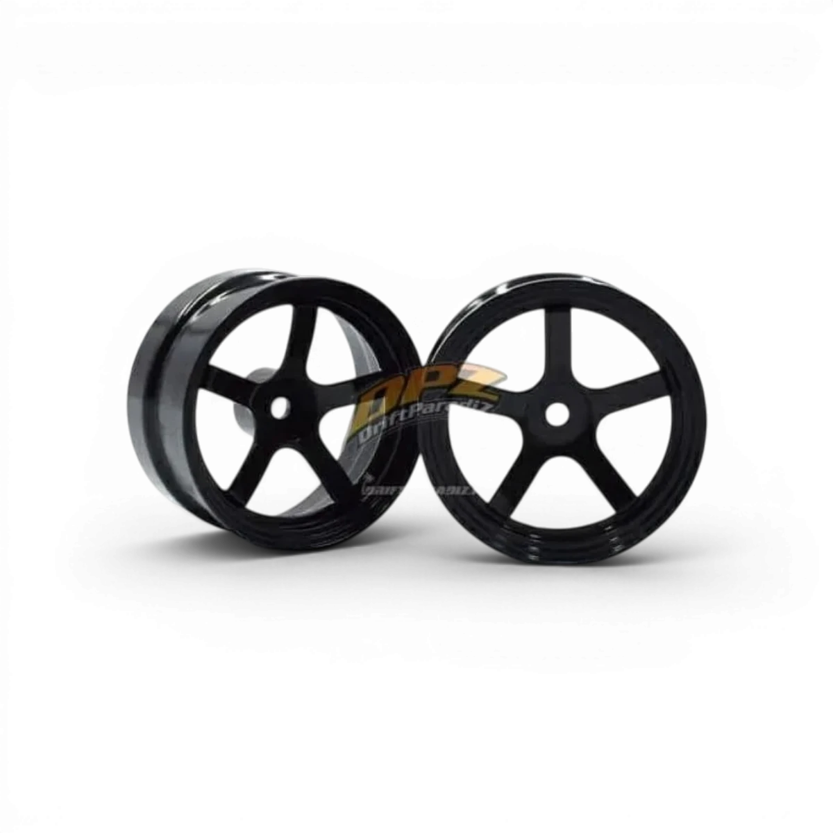 Jantes DP5 Offset 8mm Noires - Rêve D - DriftParadiZ