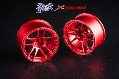 Jantes en Aluminium VALINO N820S 26mm Anodisé Rouges - Offset +7 - BuzzBreak - BB-RW-014