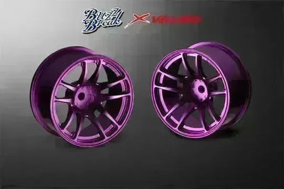 Jantes en Aluminium VALINO N820S 26mm Anodisé Viollettes - Offset +7 - BuzzBreak - BB-RW-013