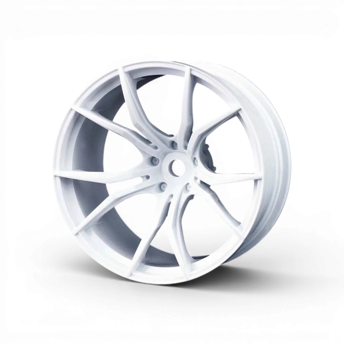 Jantes FX +11 blanches de Max Speed Technology, roues en alliage légères avec design moderne pour voitures de drift.