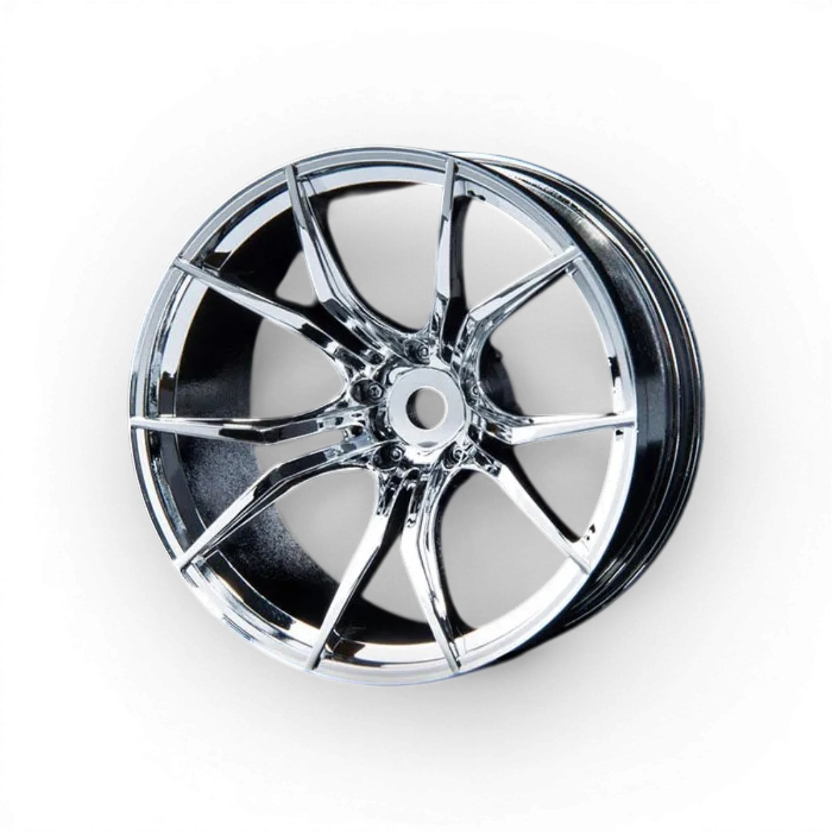 Roues Max Speed Technology FX +11 Chrome avec jantes brillantes et design moderne, visibles sur l'image.