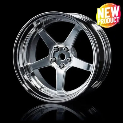 Jantes GT Offset réglable Chrome/gris mat - MST - 832109FS