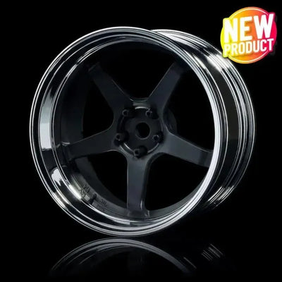 Jantes GT Offset réglable Chrome/noire mat - MST - 832109FBK