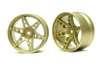 Jantes R1 déport +6mm - Or - SRC Sideways RC - SRC-R1-GLD