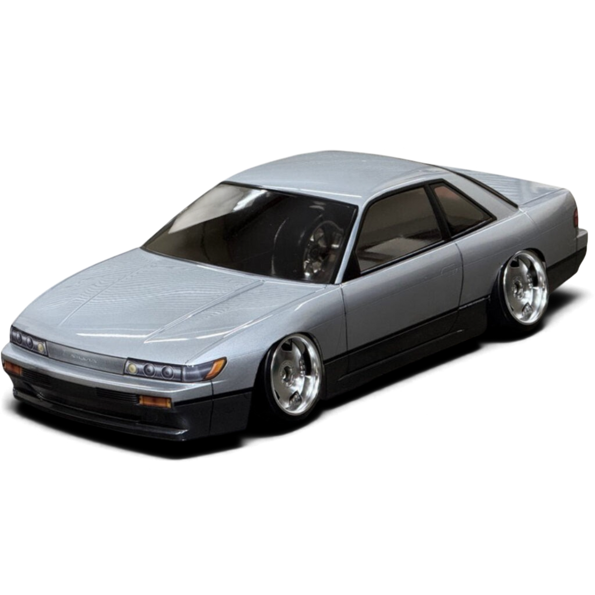 Jantes RIMS EURO BIPPU VIP DISH 1/10 en chrome brillant avec offset de 8 mm, par Hayashi Garage.