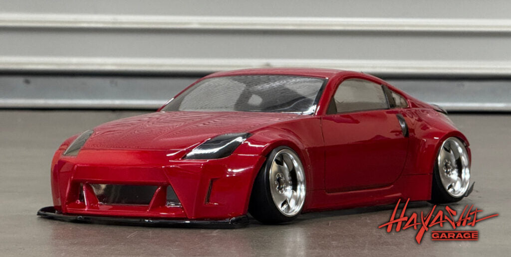 Jantes RIMS EURO (BIPPU) VIP DISH 1/10 Noir brillant – offset 8 mm – Hayashi Garage - HG20208 - DriftParadiZ