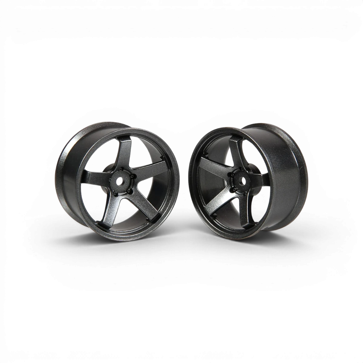 Jantes Shiba Wheel F23 Offset +7 Gun metal - SHIBATA - DriftParadiZ