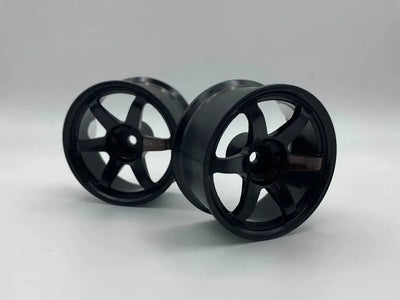 Jantes TE37 high traction Noires +6 - LAB - LWH-0306BKa