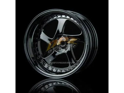 TMB +11 Chrom/Schwarze Felgen - MST - 102046SBK