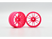 Jantes de deslocamento de UL12 6mm rosa - Rêve D - RW-UL12P6