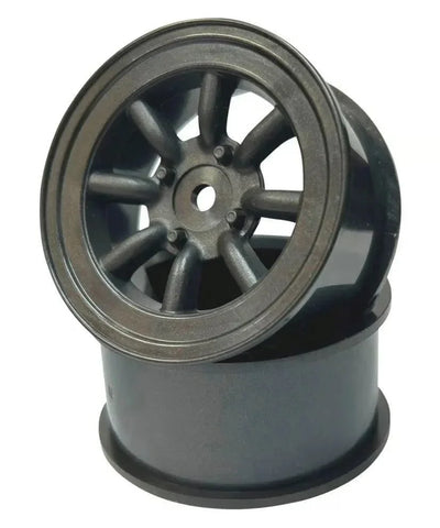 Watanabe Gun Metal Offset RIMS+2 - TOPLINE - WAT-020MA