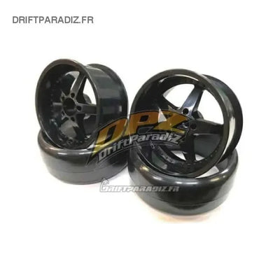 Schwarze Arbeitsausrüstungsfelgen Offset6 - LAB - LW-0106BK