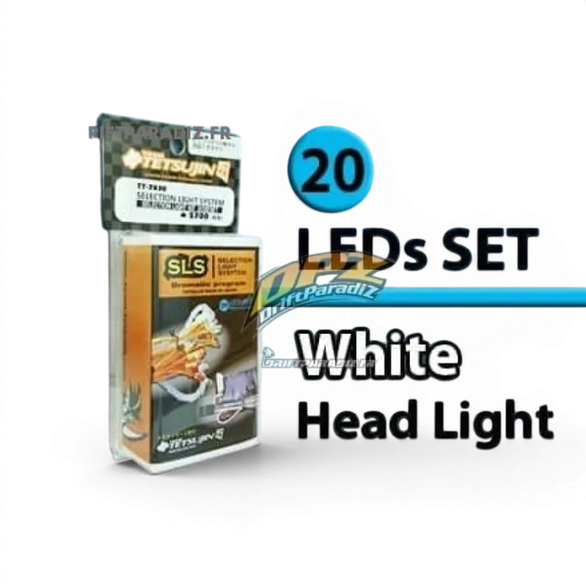 Kit 20 LED "SLS" feux avant "ROUGE" - Retours de flammes - Tetsujin - DriftParadiZ - tetsujin TT-8340