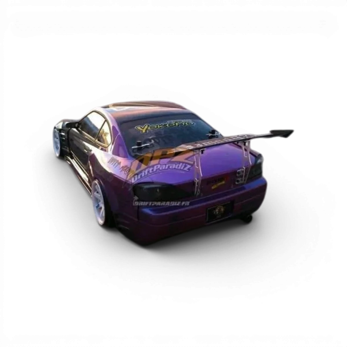 Kit de pièces carrosserie AERO pour Nissan S15 Coppermix, marque Addiction RC Design, visible en détail dans l'image.
