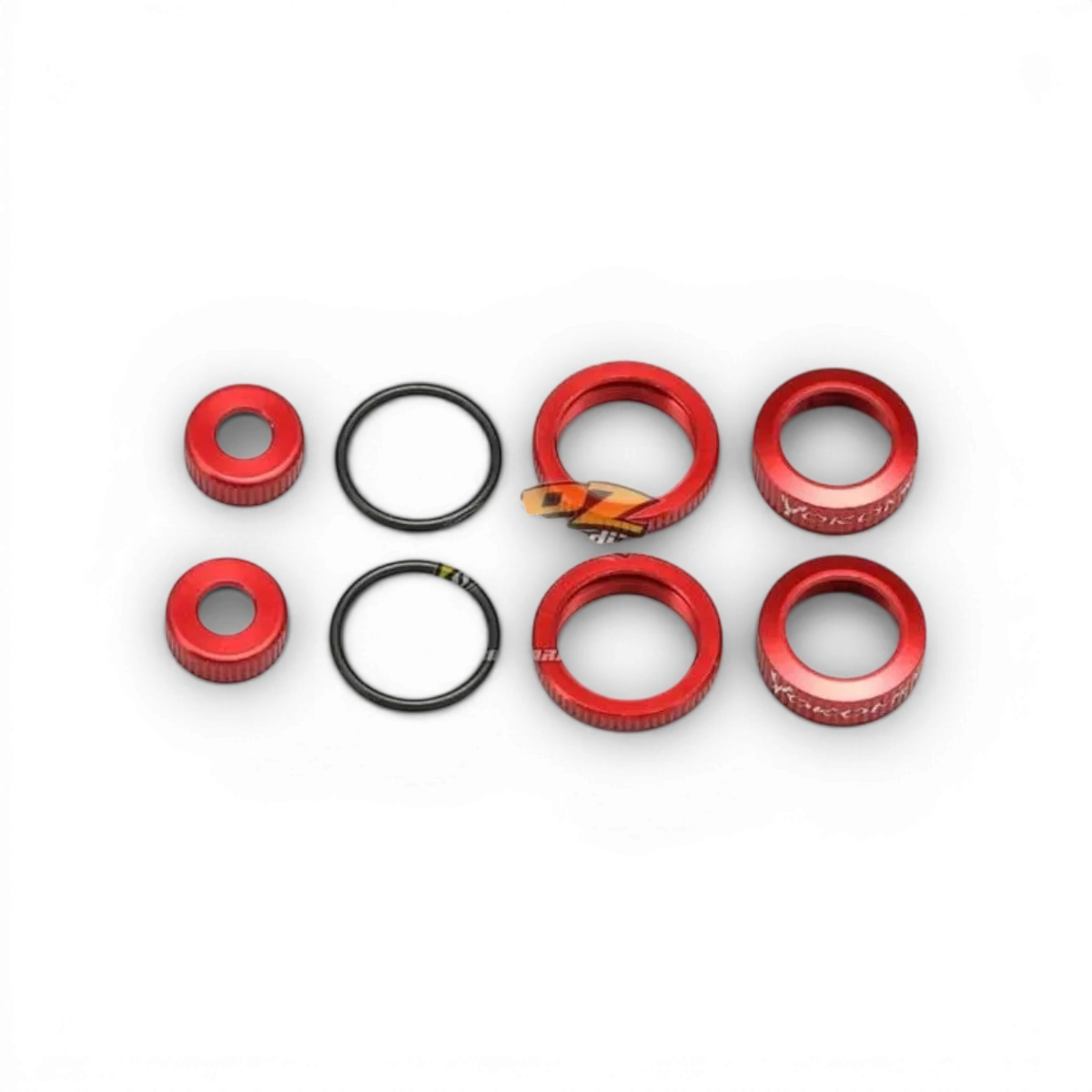 Kit bouchons Bigbore Rouge - YOKOMO - DriftParadiZ