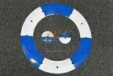 Kit d'entrainement kerbs Blanc/Bleu - TETSUJIN - TT-7479