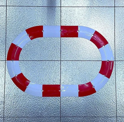 Kit d'entrainement kerbs Blanc/Rouge - 250r - TETSUJIN - TT-8335