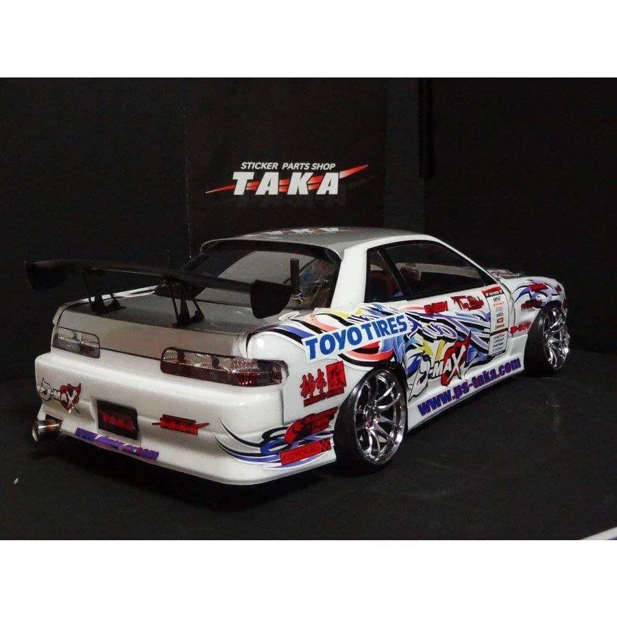 Kit de décoration PS-Taka D1 Street Legal 2011 Champion Semi Tanaka, design personnalisé pour voiture de course.