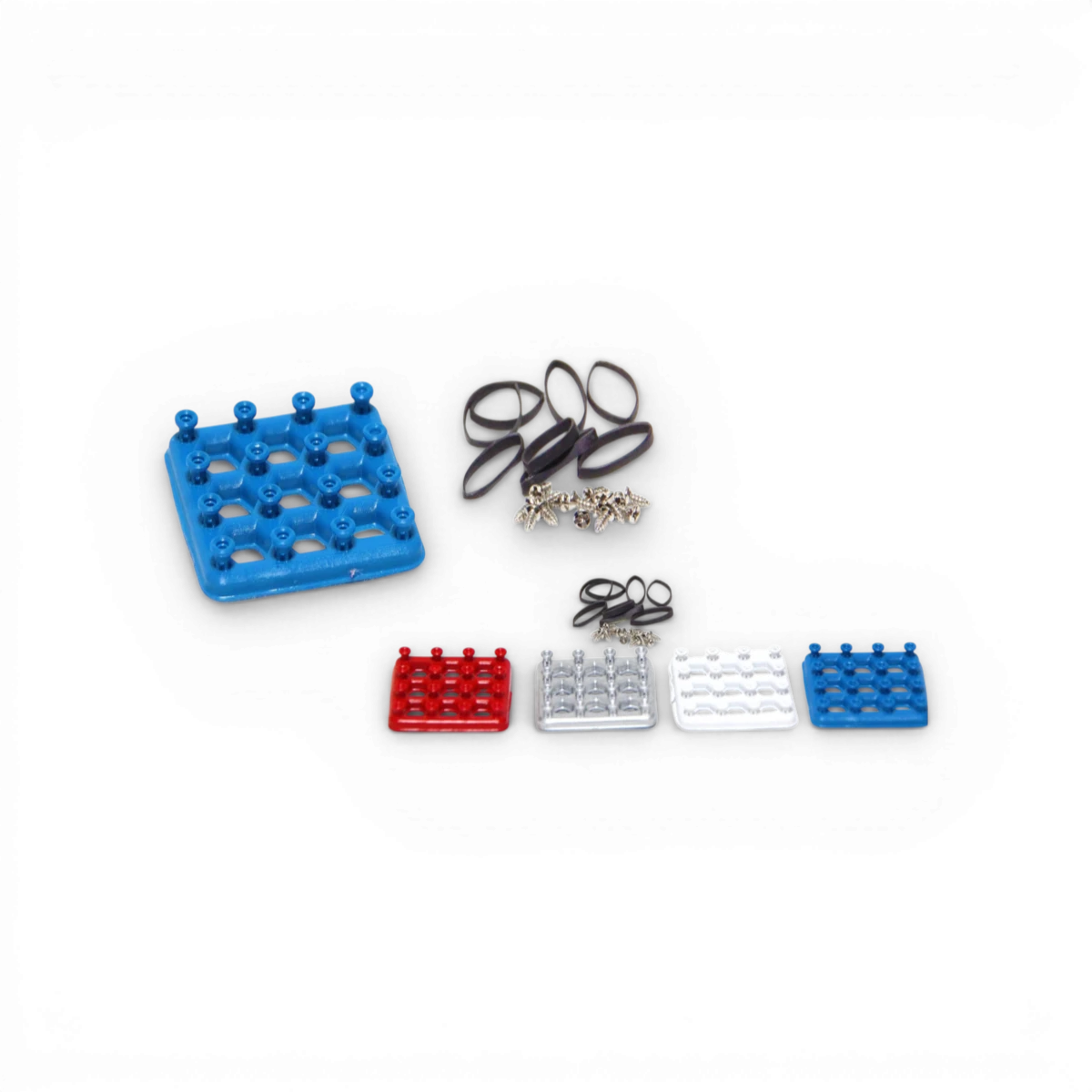 Kit fixation pare-choc personnalisé de la marque Src Sideways RC pour la customisation de voitures RC DriftParadiz.