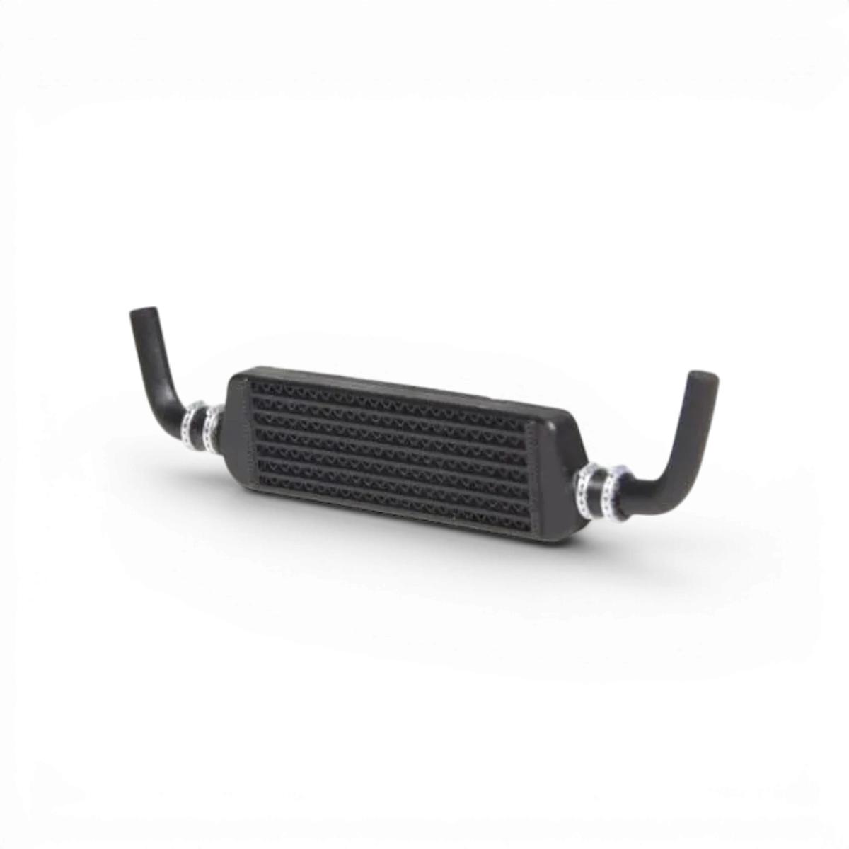 Kit d'intercooler basse profil V2 noir pour customisation, par Src Sideways RC, pour amélioration des véhicules radiocommandés.