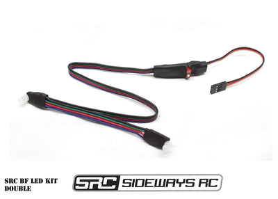 Kit LED SRC BF (Double) – Effet retour de flammes d’échappement (Backfire) - SRC Sideways - SRC-BFLEDKIT-DB