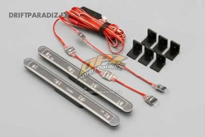 Kit neon rc drift 1/10 Rouge flexible+rigide - YOKOMO - SD-UNR