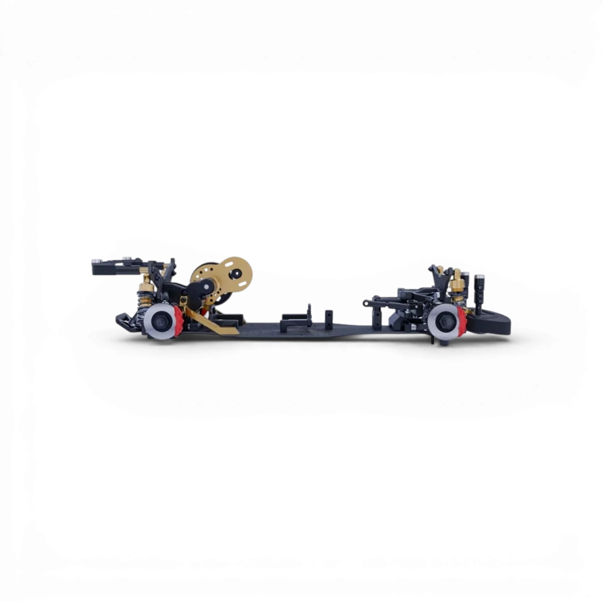 Kit de drift HOBBYTECH Over-D10 1/10ème avec composants visibles, prêt à assembler pour une expérience de course RC.