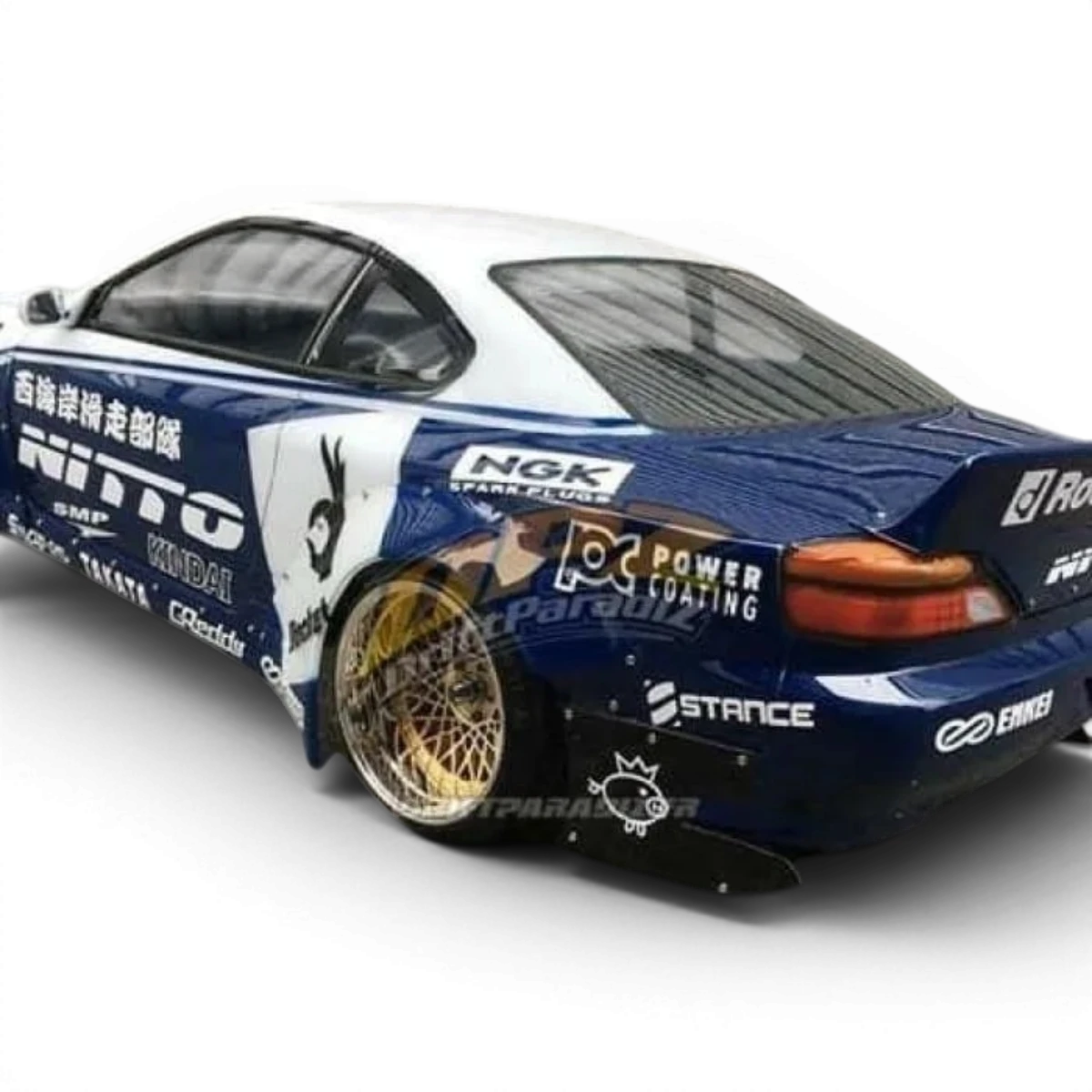 Kit ROCKET BUNNY full set pour NISSAN S15 abc hobby(66158) - ADDICTION - DriftParadiZ - Addiction rc design AD016-6