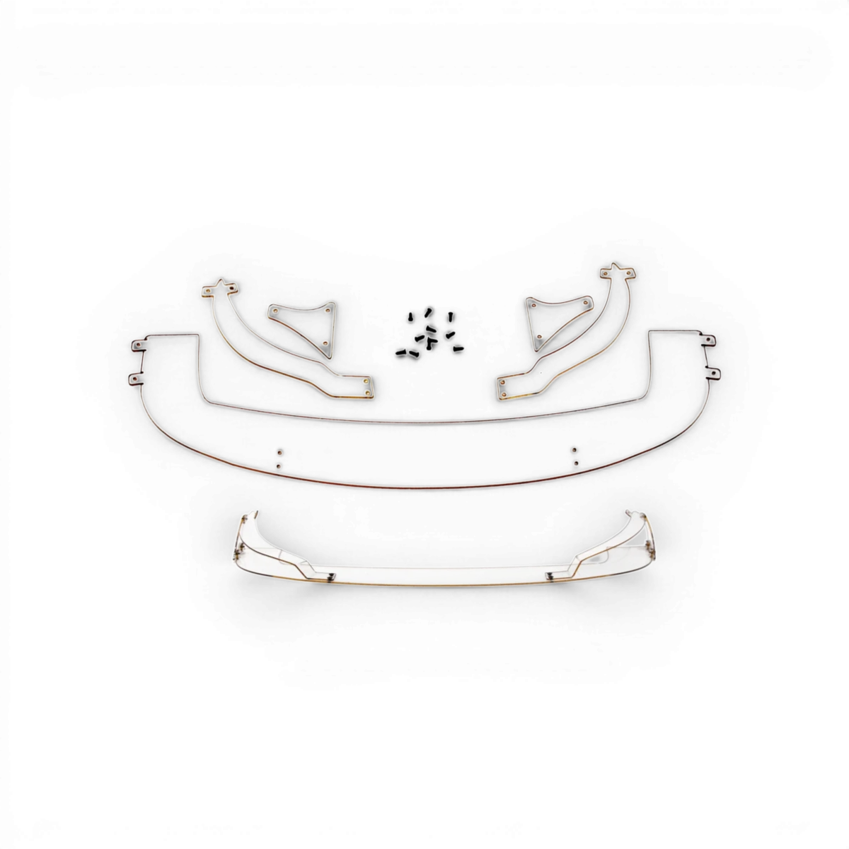 Lame en lexan pour personnalisation RC, marque Src Sideways, utilisée pour drift et ajustements de voiture radiocommandée.